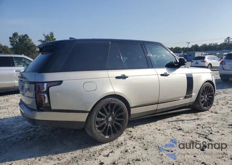 2017 Land Rover Range Rover Hse z USA, uszkodzony, nr VIN SALGS2FV8HA362650